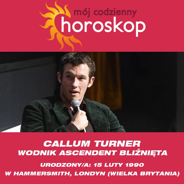 Callum Turner: Wpływ wody na gwiazdorstwo