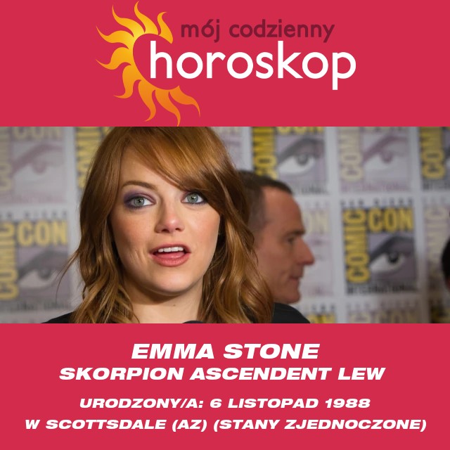 Portret astrologiczny Skorpiona Emmy Stone - Interpretacja i cechy charakterystyczne