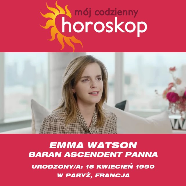 Emma Watson: Znak zodiaku Baran i jego cechy