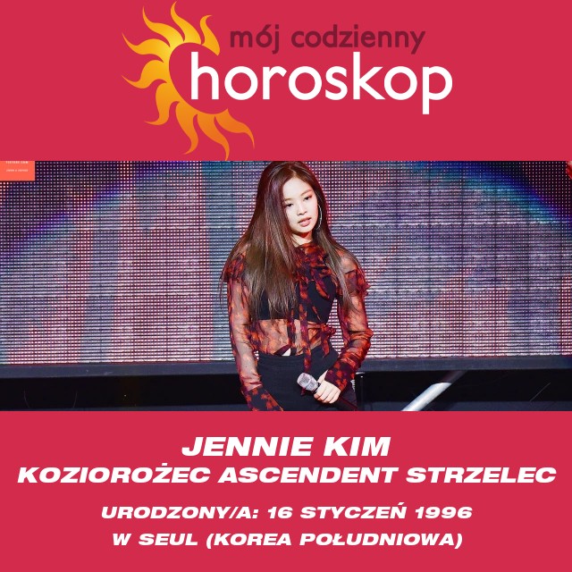 Portret astrologiczny Jennie Kim jako Koziorożec