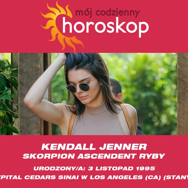 Profil astrologiczny Skorpiona Kendall Jenner - jego cechy i osobowość