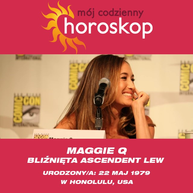 Wnikliwe spojrzenie astrologiczne: Gemini Maggie Q