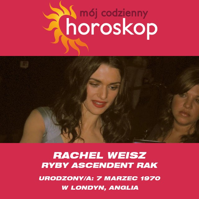 Wgląd w znaki zodiaku Rachel Weisz: Osobowość Ryb