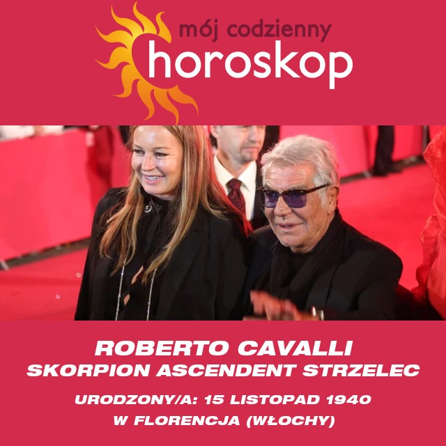 Astrologiczne spojrzenia na Roberto Cavalli - Gwiazda Skorpion