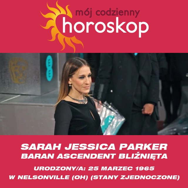 Odkrywanie cech Barana u Sarah Jessica Parker