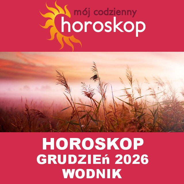 Miesięczny Horoskop Grudzień 2026 dla Wodnik