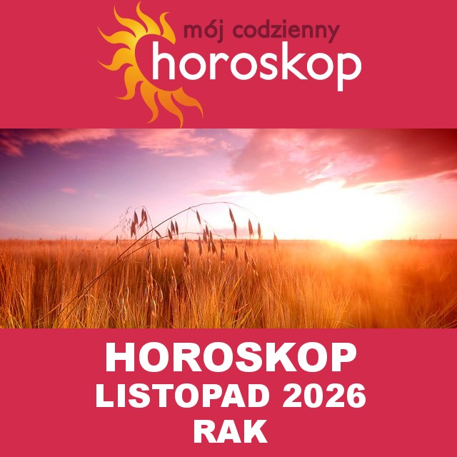 Miesięczny Horoskop Listopad 2026 dla Rak